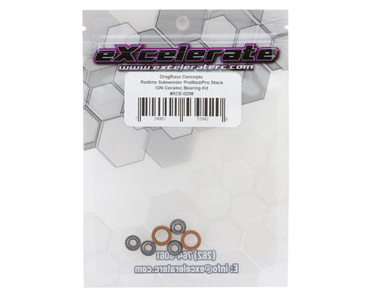 eXcelerate DragRace Concepts Redline Sidewinder ION Ceramic Bearing Kit