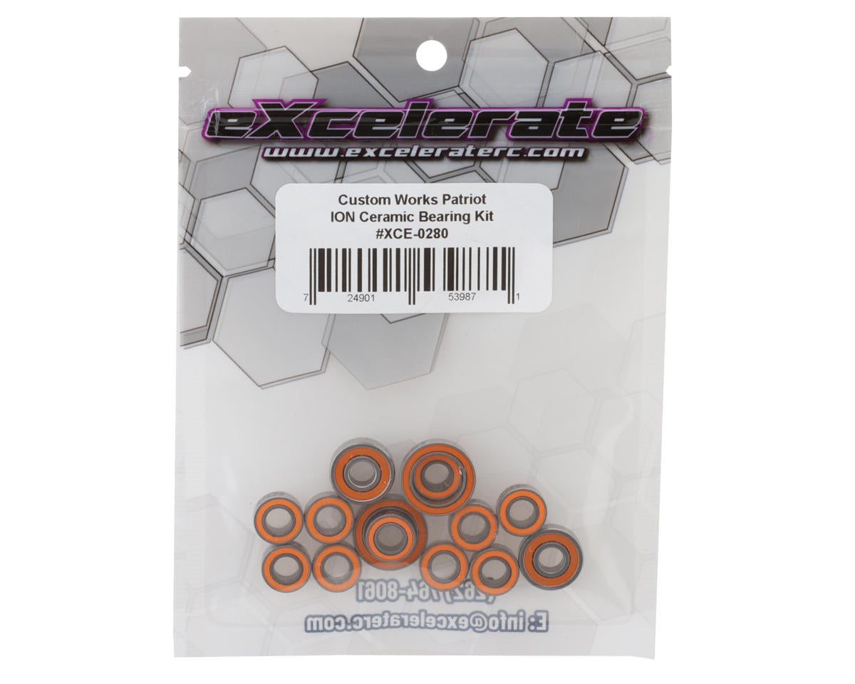 eXcelerate Custom Works Patriot ION Ceramic Bearing Kit