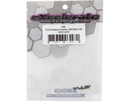 eXcelerate ION 3/32 Ceramic Differential Balls (14) (2.4mm)