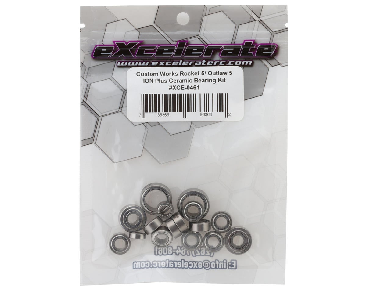 eXcelerate Custom Works Rocket 5/Outlaw 5 ION Plus Ceramic Bearing Kit