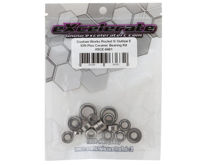 eXcelerate Custom Works Rocket 5/Outlaw 5 ION Plus Ceramic Bearing Kit