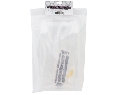 eXcelerate MACH "HD" 1/12 High Down Force Pan Car Body (Clear) (.020)