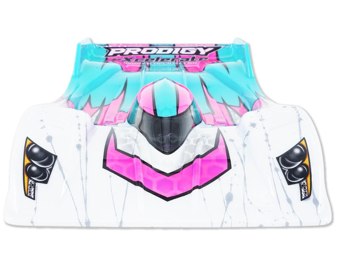 eXcelerate MACH "HD" 1/12 High Down Force Pan Car Body (Clear) (.012) (Pro-Lite)