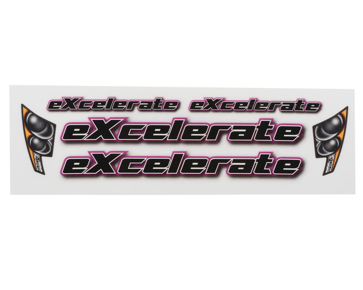 eXcelerate MACH "HD" 1/12 High Down Force Pan Car Body (Clear) (.012) (Pro-Lite)
