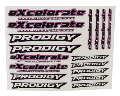 eXcelerate P-Zero Prodigy F1 1/10 Formula Body (Clear) (.020")