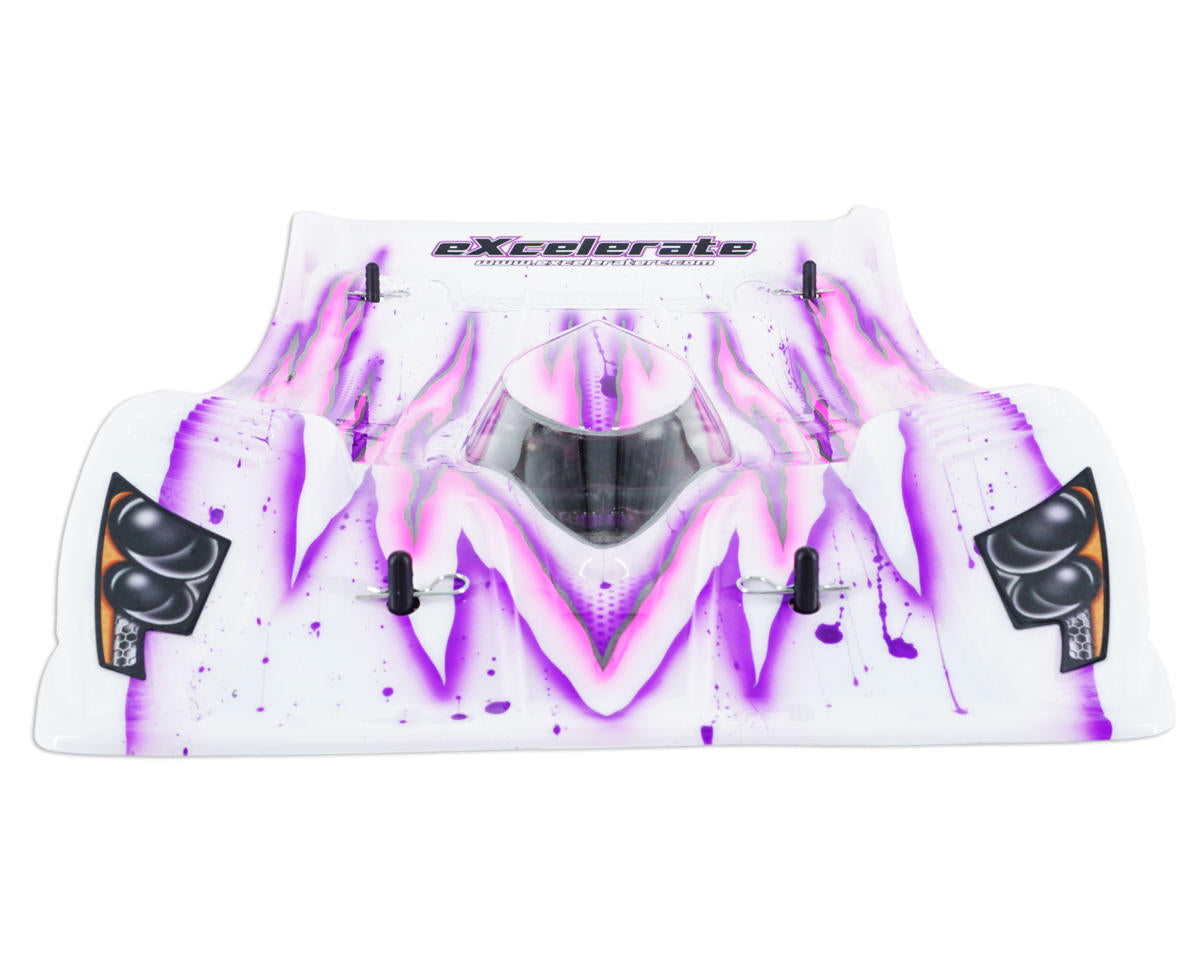 eXcelerate Mach HD10 1/10 Pro 10 Pan Car Body (Clear) (235mm) (.020")