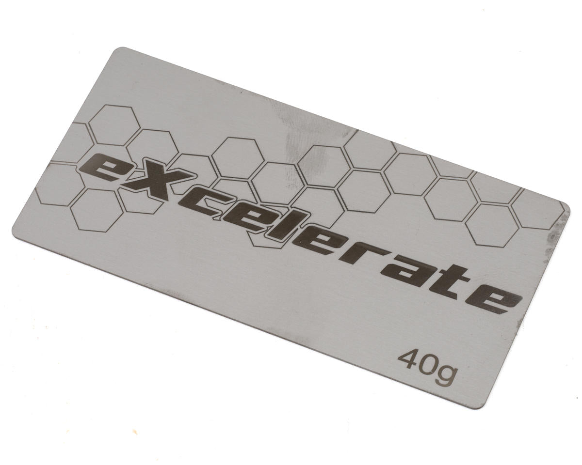 eXcelerate Tungsten 1S Battery Weight Plate (40g)