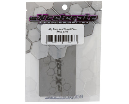eXcelerate Tungsten 1S Battery Weight Plate (40g)