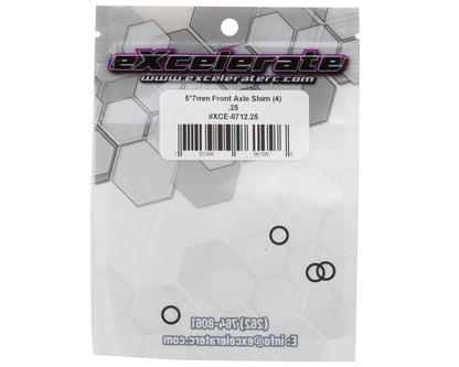 eXcelerate 5x7mm Front Axle Shims (4) (0.25mm)