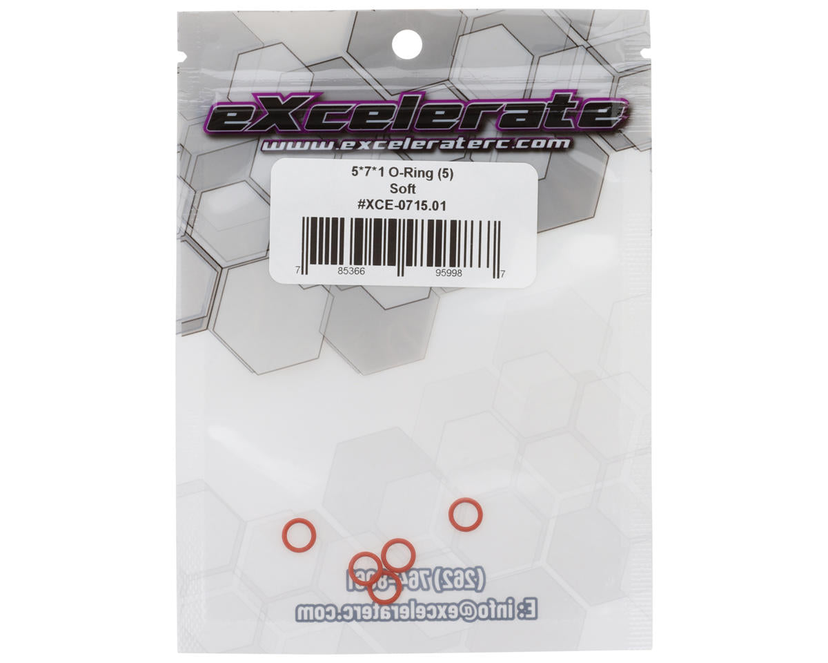 eXcelerate Prodigy 5x7x1mm O-Ring (5) (Soft)