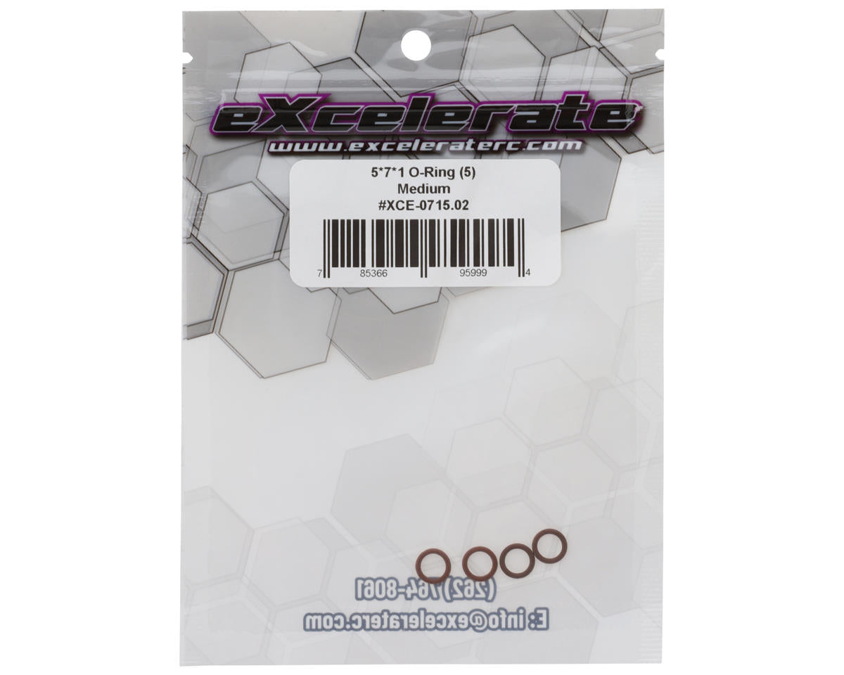 eXcelerate Prodigy 5x7x1mm O-Ring (5) (Medium)