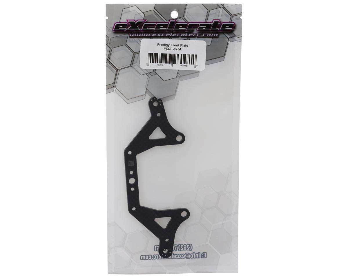 eXcelerate Prodigy 12 Carbon Fiber Front Plate (0°)