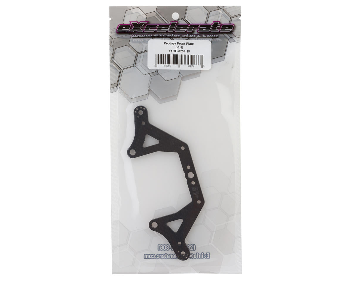 eXcelerate Prodigy 12 Carbon Fiber Front Plate (-1.5°)