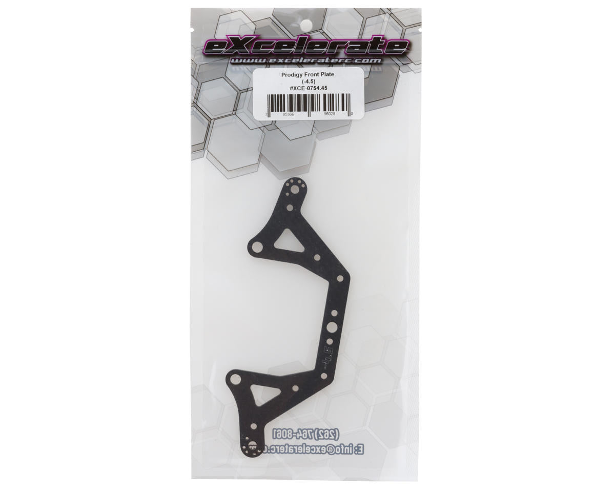 eXcelerate Prodigy 12 Carbon Fiber Front Plate (-4.5°)