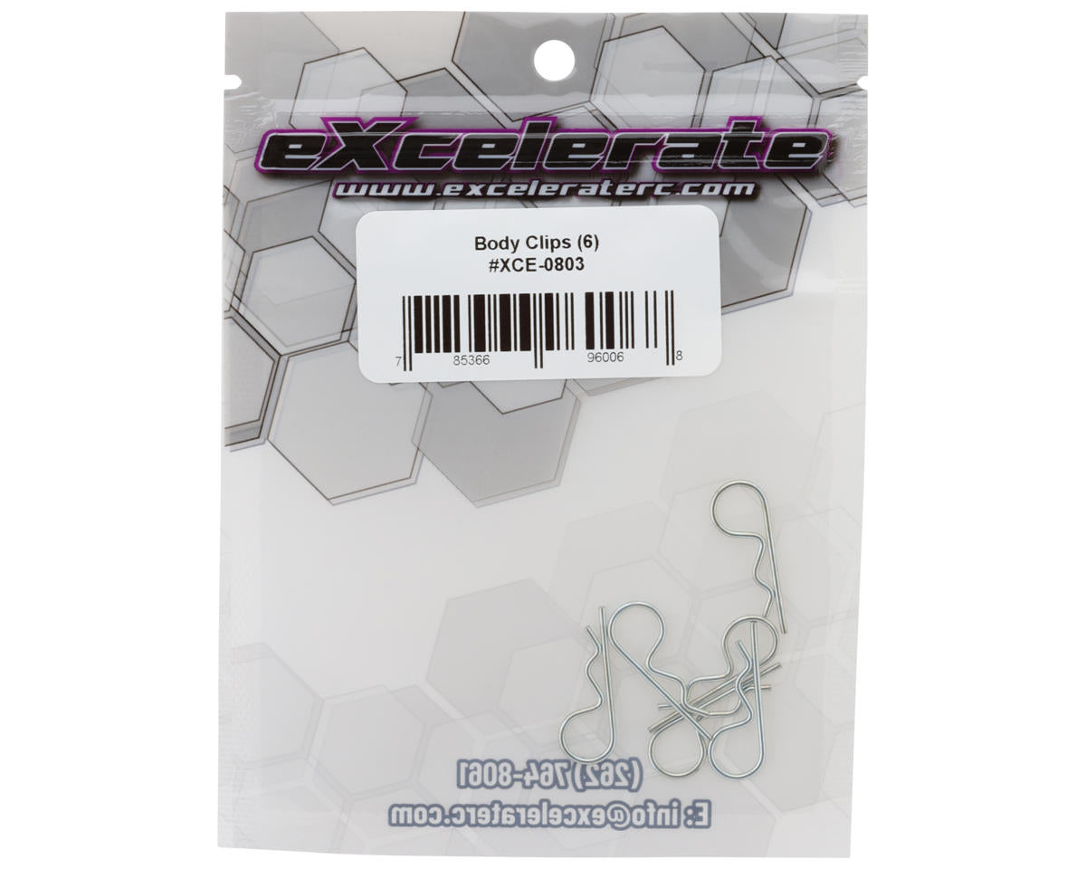 eXcelerate Body Clips (6)