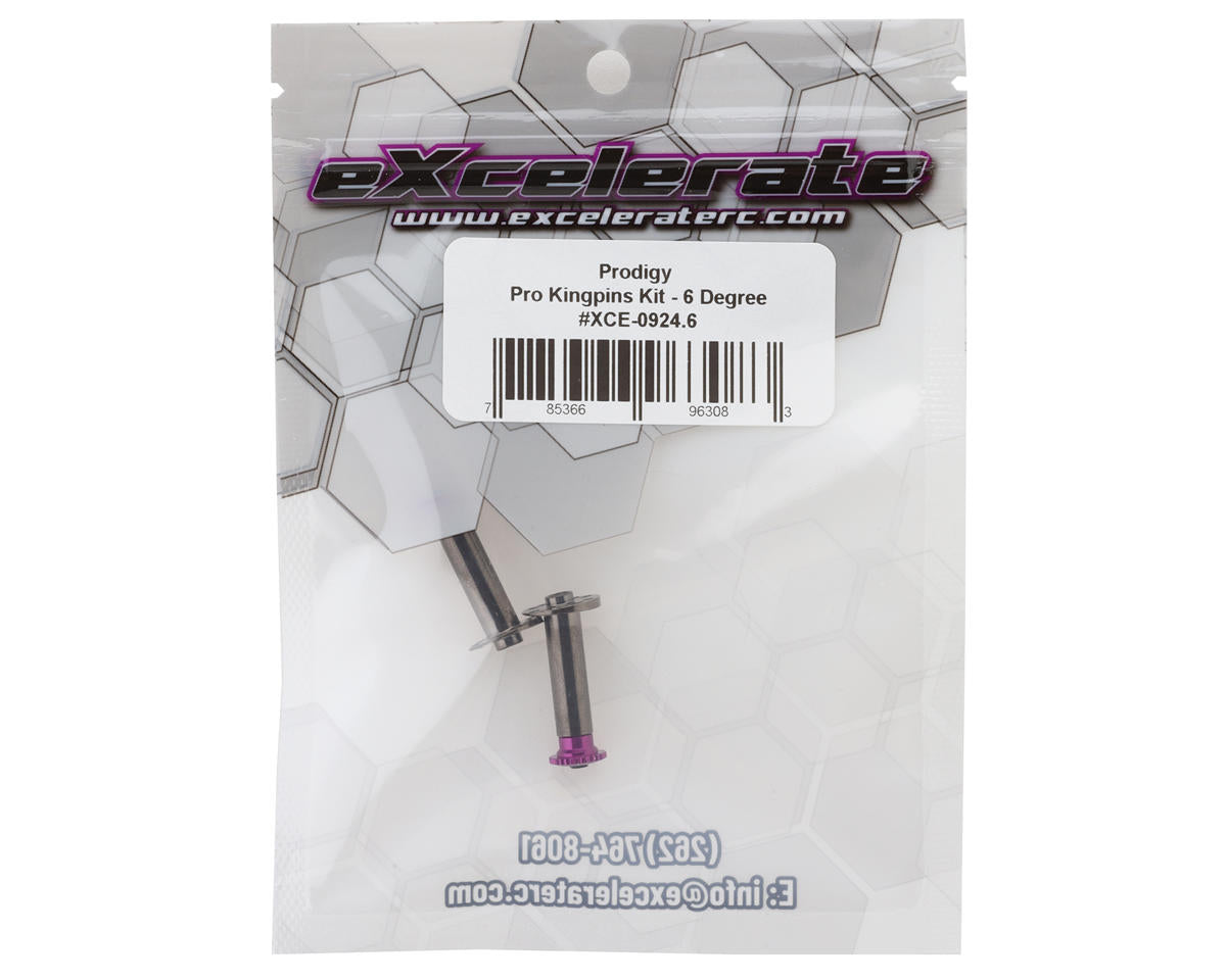 eXcelerate Prodigy Pro King Pin Kit (6 Degrees)