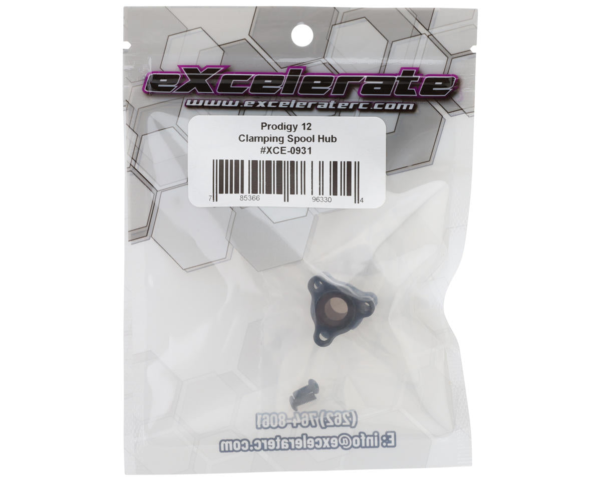 eXcelerate Prodigy 12 Aluminum Clamping Spool Hub