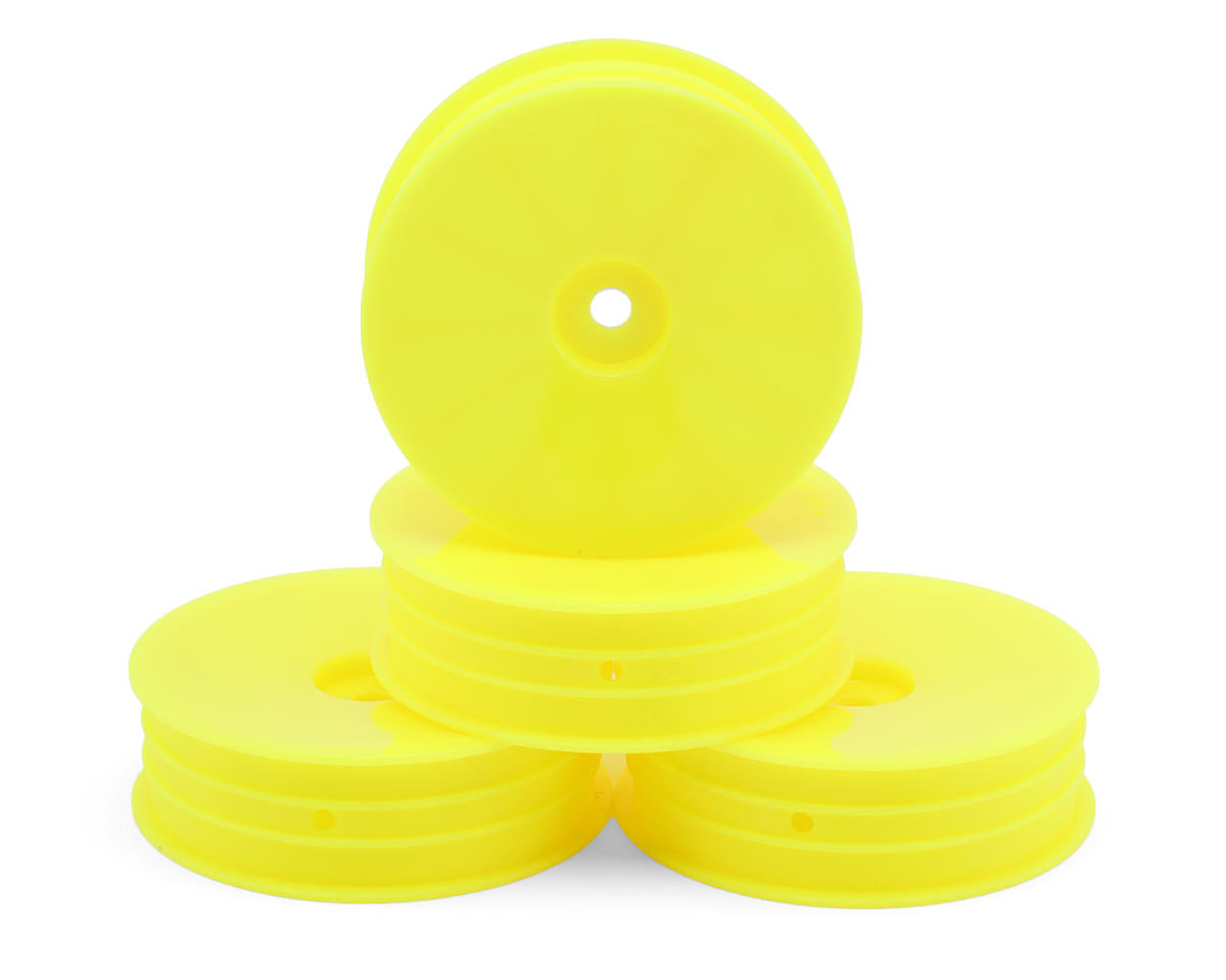 eXcelerate 2.2 "Slim" Front 2WD Buggy Wheels (Yellow) (4)