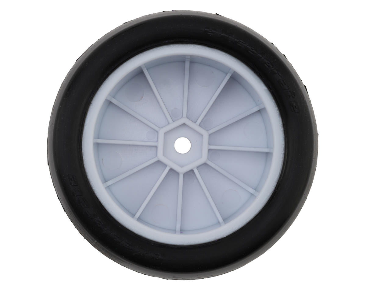 eXcelerate 2.2" Front 2WD Buggy Slick Pre-Mounted Tires (White) (2) (White)
