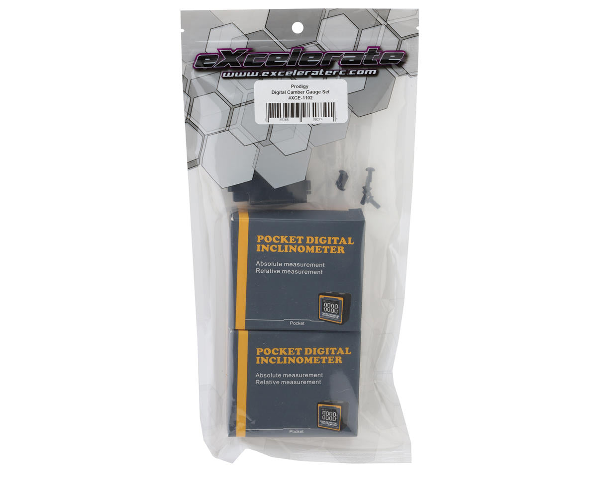 eXcelerate Prodigy Digital Camber Gauge Set