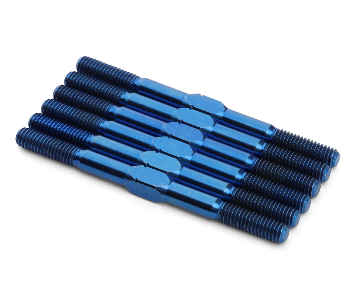 eXcelerate Team Associated RC10B7/B7D Titanium Turnbuckle Kit (Blue)
