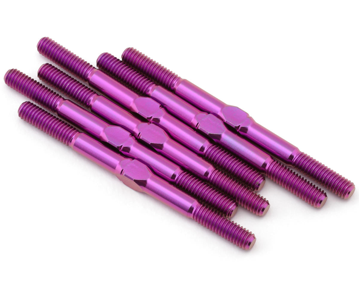 eXcelerate Team Associated RC10B7/B7D Titanium Turnbuckle Kit (Purple)