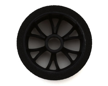 eXcelerate "N" Compound 1/12 Pan Car Front Natural Foam Pre-Mounted Tires