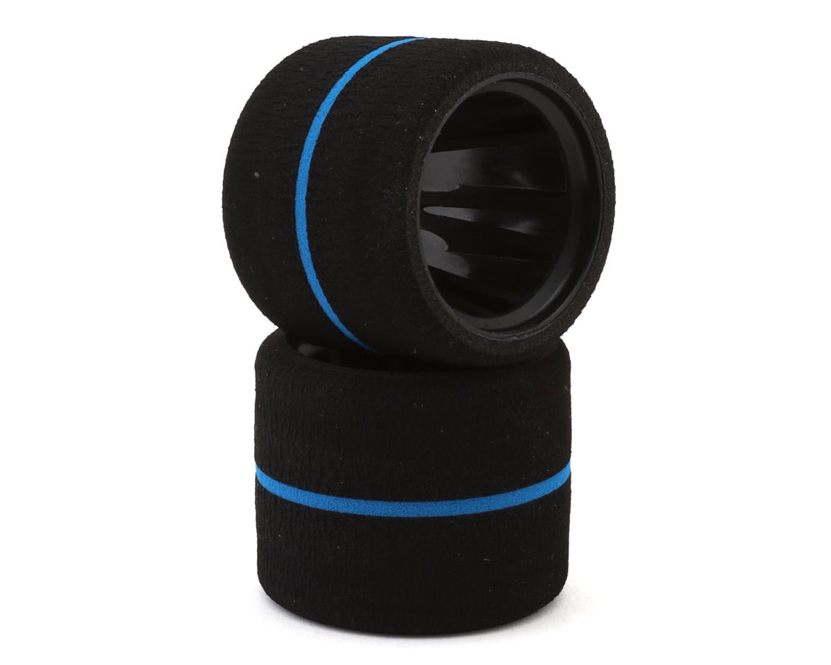 eXcelerate 1/12 Pan Car Pre-Mounted Rear Foam Tires (2) (Spec)