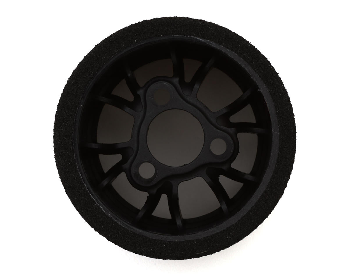 eXcelerate "E" Compound 1/12 Pan Car Rear Synthetic Foam Pre-Mounted Tires