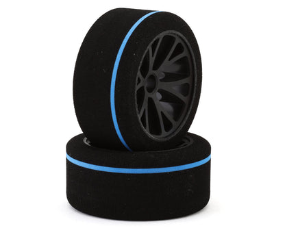 eXcelerate 1/10 WGT/Pan Car Front Foam Tires (2) (Spec)