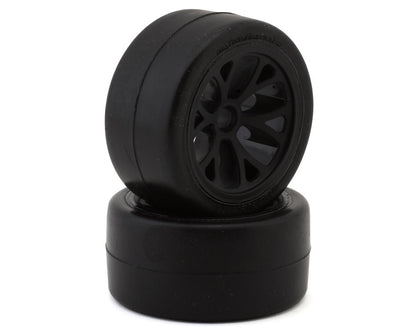 eXcelerate WGT-R Front Pre-Mounted Rubber Tires (Asphalt) (2) (Soft)