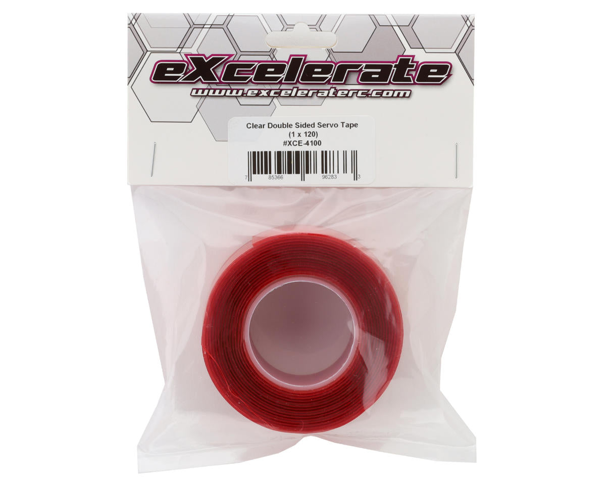 eXcelerate Clear Double Sided Servo Tape (1x120")