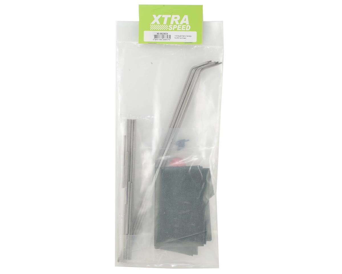 Xtra Speed 1/10 Scale Fabric Canopy Pit Tent (Green)