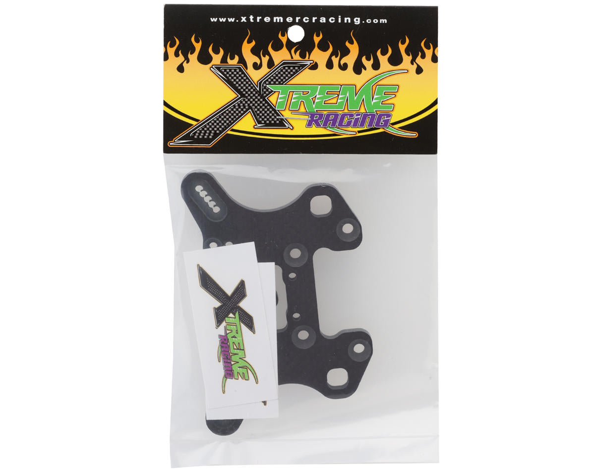 Xtreme Racing Associated RC8T4 Carbon Fiber Front Shock Tower (5mm)