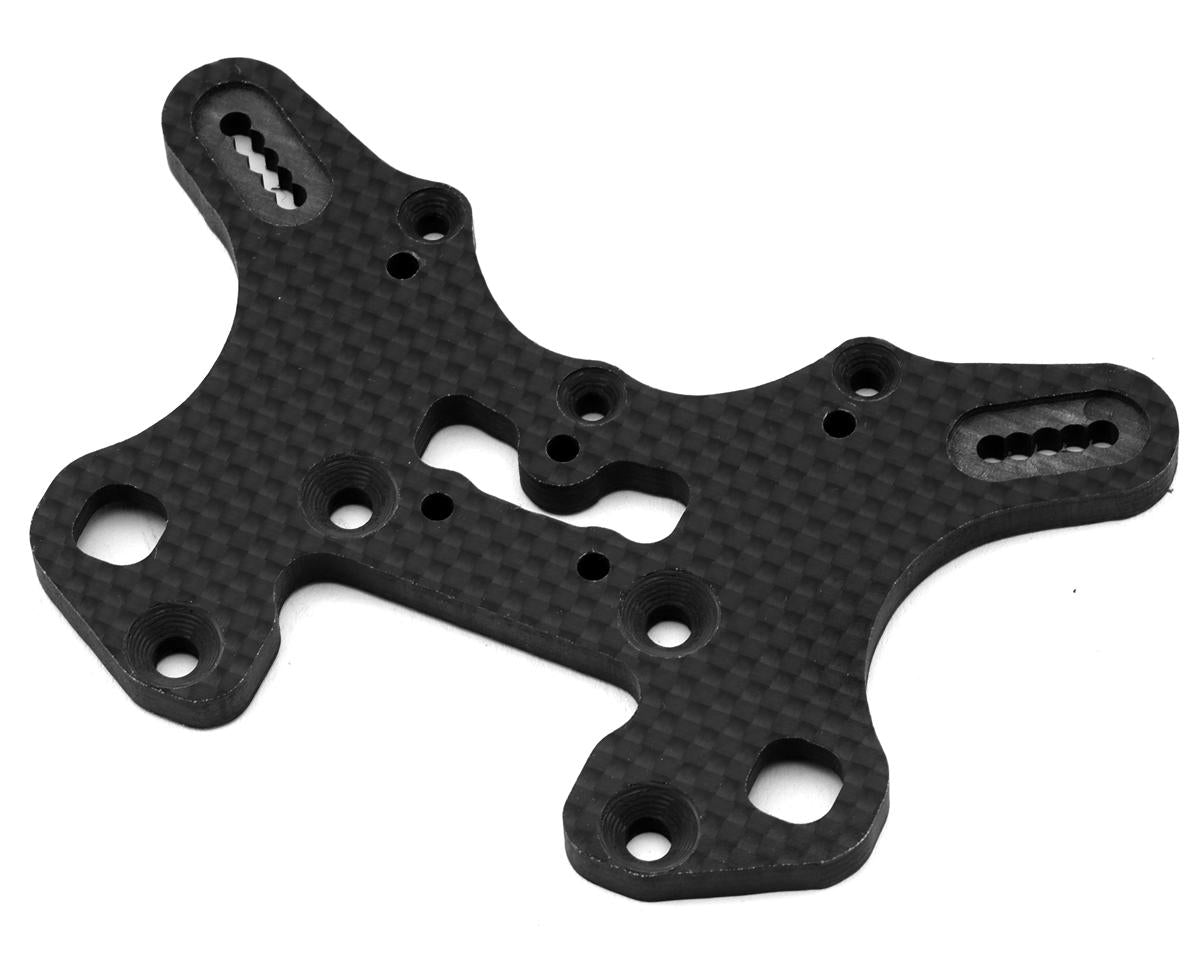 Xtreme Racing Team Associated RC8T4 V2 Carbon Fiber Front Shock Tower (5mm)