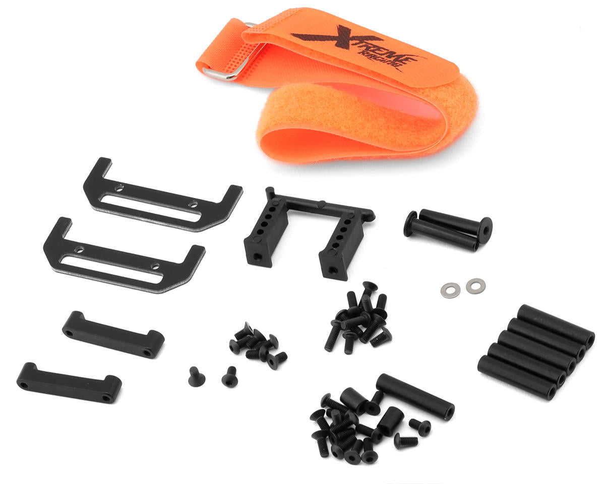 Xtreme Racing Black G-10 Chassis Kit for Traxxas Rustler