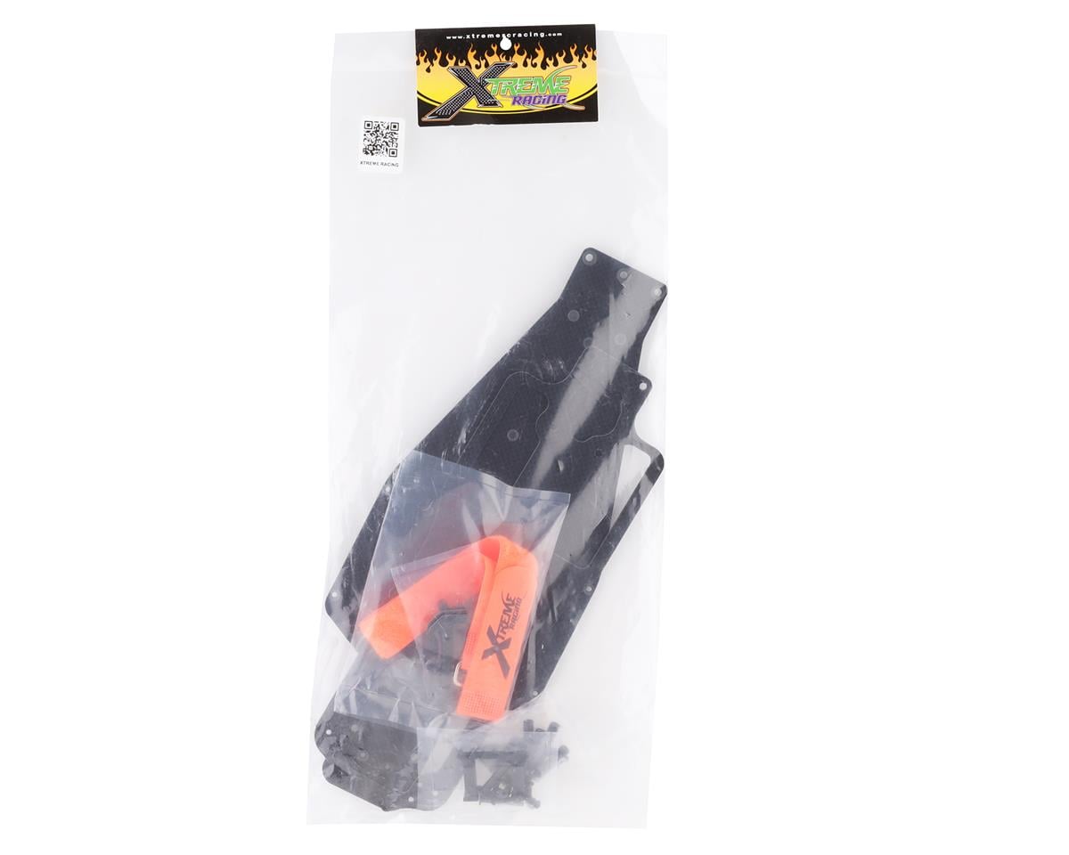 Xtreme Racing V2 Carbon Fiber Chassis Kit for Traxxas Rustler