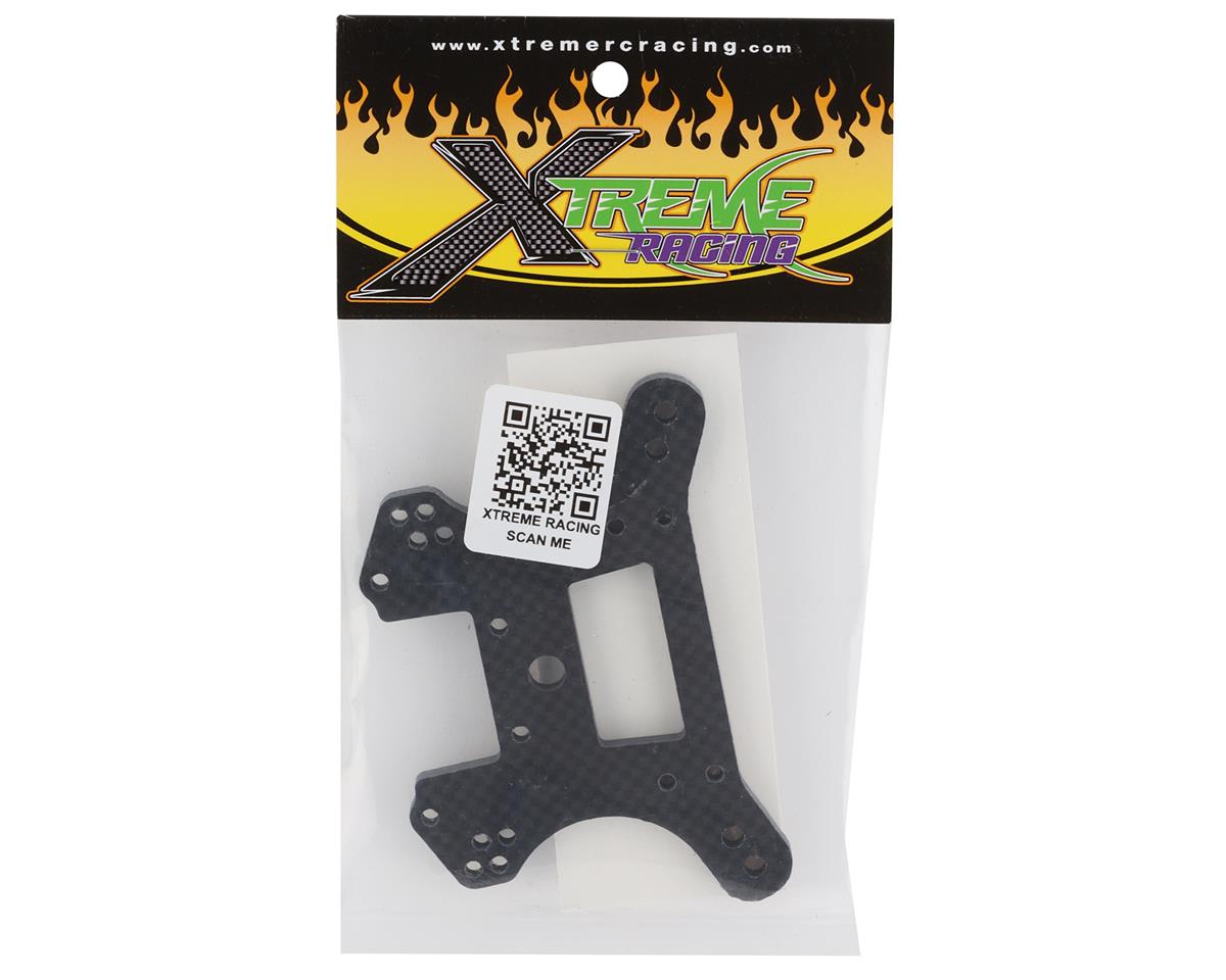 Xtreme Racing 5mm Carbon Fiber Front Shock Tower for Traxxas Sledge