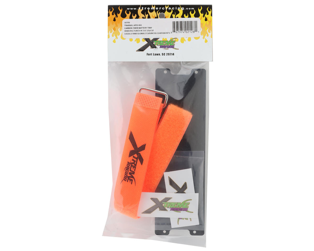 Xtreme Racing Carbon Fiber Battery Tray for Traxxas® Jato® 4x4