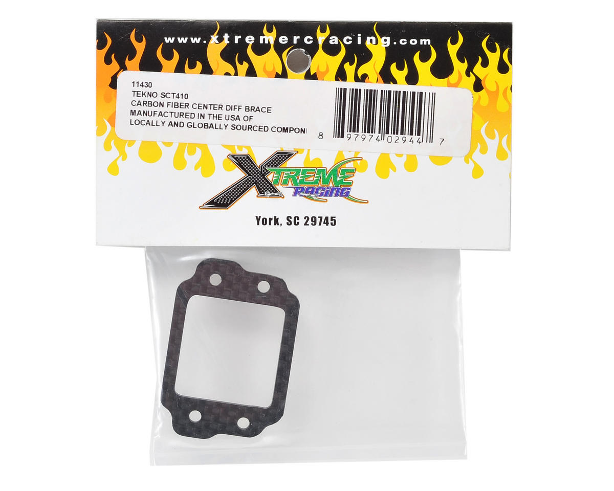 Xtreme Racing Tekno SCT410 Carbon Fiber Center Differential Brace