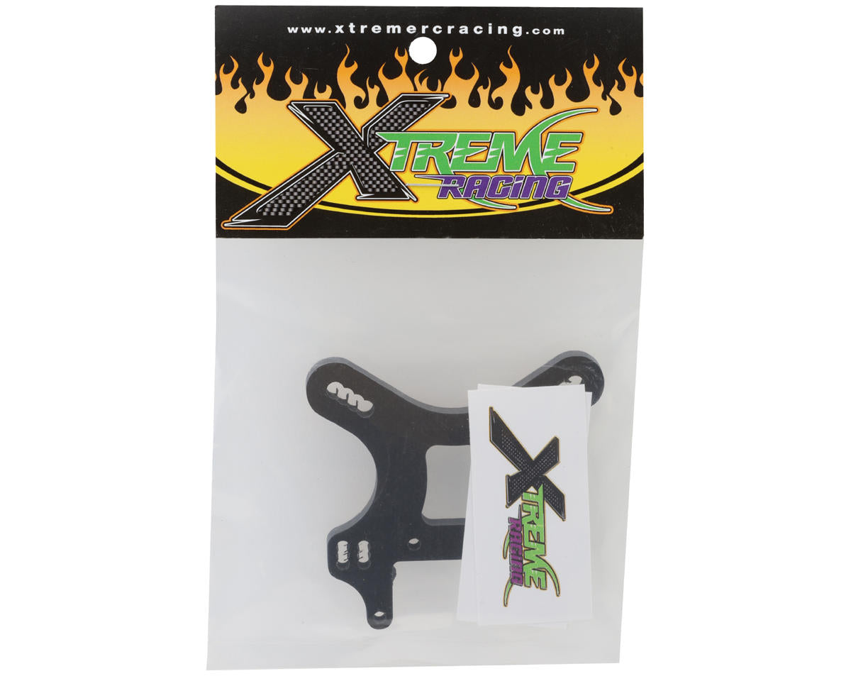 Xtreme Racing Tekno EB48/NB48 2.1 Carbon Fiber Front Shock Tower (5mm)