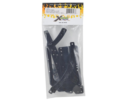 Xtreme Racing Axial RR10 Bomber 3mm G10 Frame Rail Kit (Black)