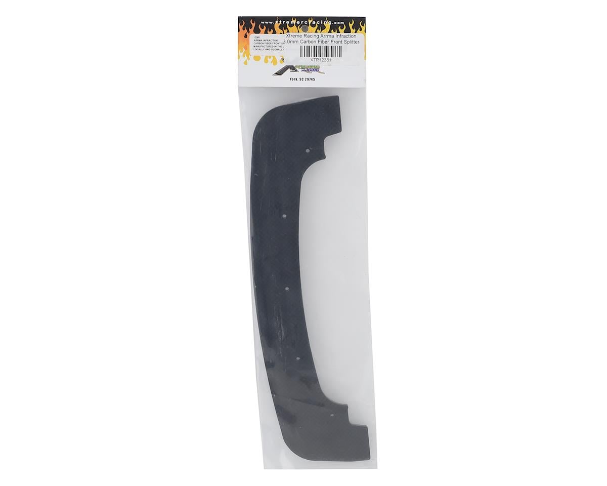 Xtreme Racing Arrma Infraction 3.0mm Carbon Fiber Front Splitter