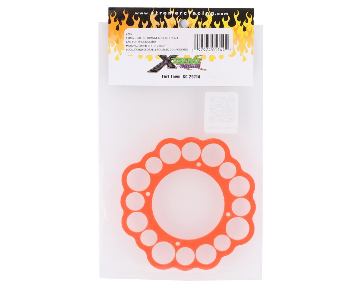 Xtreme Racing 1/10 G-10 Can Top Shock Stand (Orange)