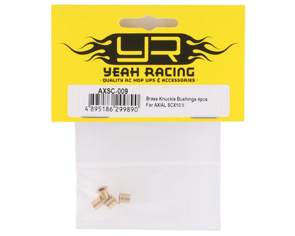 Yeah Racing Axial SCX10 II Brass Knuckle Bushings (4)