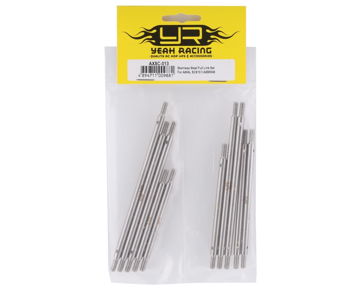 Yeah Racing Axial SCX10 II Stainless Steel Link Set