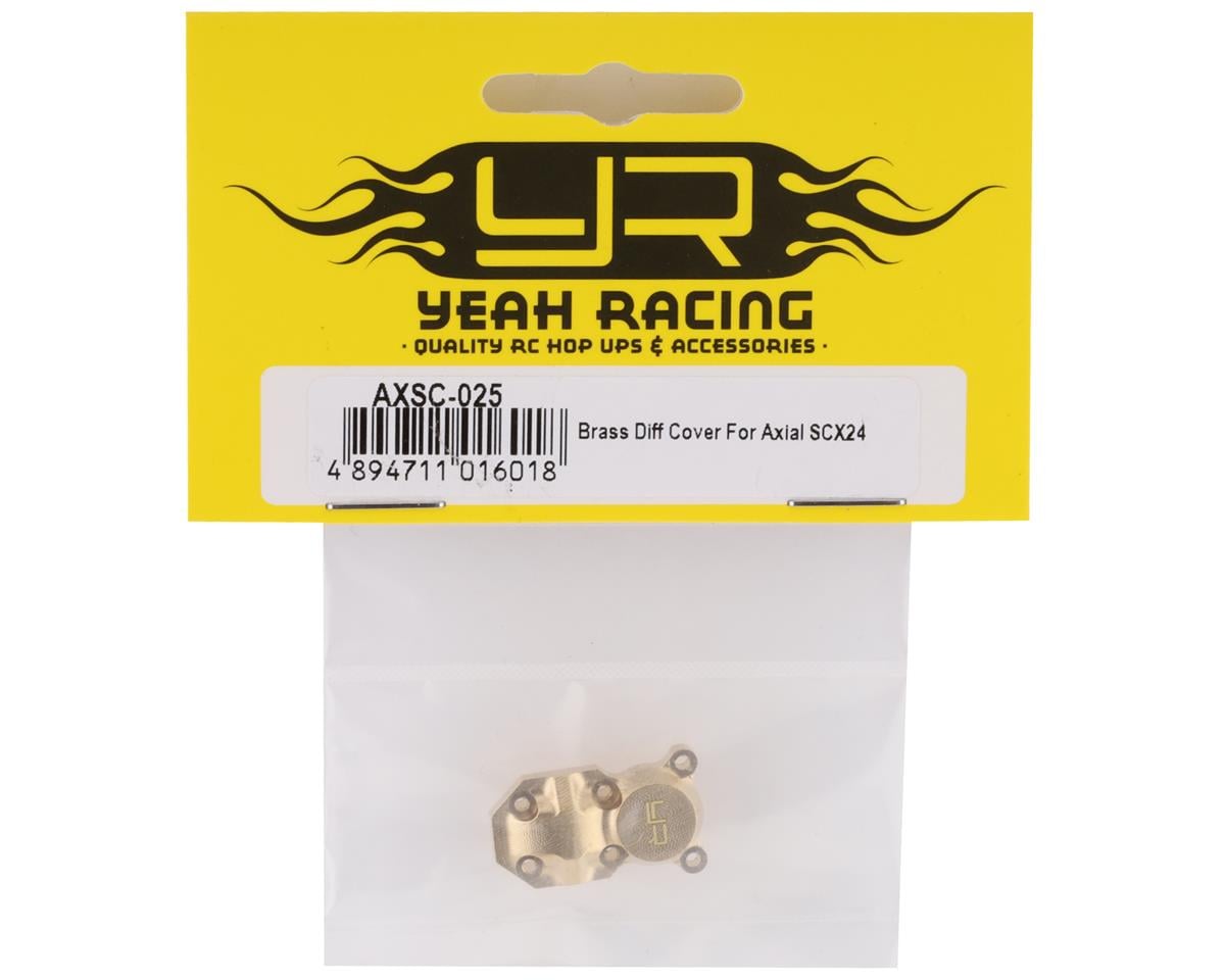 Yeah Racing SCX24 Brass Differential Cover (5.5g)