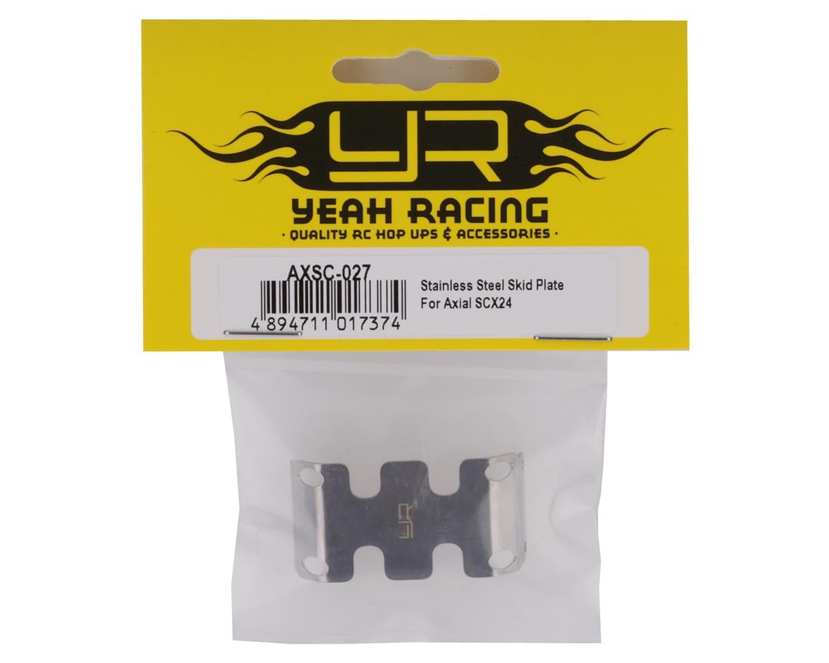 Yeah Racing SCX24 Stainless Steel Skid Plate