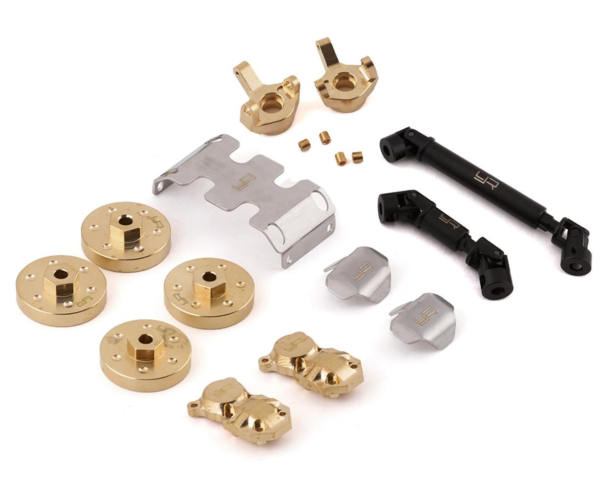 Yeah Racing Axial SCX24 Deadbolt Metal Upgrade Parts Set (133.5mm Wheelbase)