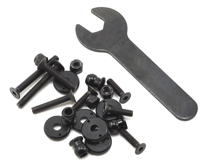 Yeah Racing Aluminum Desert Lizard Two Stage Internal Spring Shocks (Grey) (2)